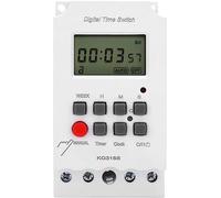 1 Pcs 220VAC 12V 25A KG316S Numérique Automatique Électronique Programmable Puissance Swiftlet Minuterie Commutateur (Taille : 12V)(220V)