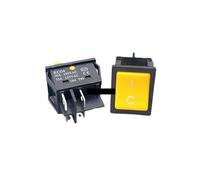 1 PCS,30/40A 250V AC High Current,ON/OFF,KCD4,Sterling Silver Point,Rocker Power Button Switches NWPNLXEA(No lamp Y)