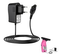 1 PCS 5.5V Chargeur pour Nettoyeur de Fenêtres pour Karcher,Adaptateur Secteur Compatible avec Kärcher WV2, WV5 Premium, WV6, WV60, WV70, WV75, WV60 Plus, WV75 Plus,Chargeur de Remplacement 1.5m.