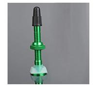 1 PCS 52mm Valve à tube tubes de vélo for la vanne route Vélo haute qualité Alliage d'aluminium TINE TANBLES DE FV Contrôle de l’eau, du gazole(Groen)