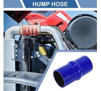 1 Pcs 68Mm/2.68" 152Mm/5.98" Longueur Tuyau De Silicone Noir Bleu Tuyau De Collier De refroidissements Universel.