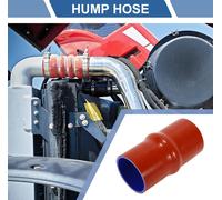 1 Pcs 70Mm/2.76" 152Mm/5.98" Longueur Tuyau De Silicone Rouge Bleu Tuyau De Collier De refroidissements Universel.