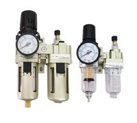 1 pcs AC2010-02 AC3010-03 AC4010-04 Régulateur de pression pneumatique Séparateur d'eau d'huile Compresseur de drainage manuel Filtre à air(AC3010-03 PC8-03,Fiber Filter)