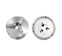 1 PCS Acier trempé Mandrin de tour K11-100 3 mors Autocentrant | 100 mm 3.94 ft Manuel À spirale(K11-100)