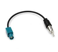 1 Pcs Adaptateur Antenne Autoradio Fakra Z vers Din, Câble Coaxial 15 cm, pour Autoradio Après-Vente, Compatible pour VW BMW Renault, Antenne Radio Voiture pour Lecteurs CD Multimédia