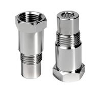 1 PCS Adaptateur Sonde Lambda M18x1,5 - Sonde Lambda Après Catalyseur, Adaptateur Sondes Lambdas avec Filtre, O2 Sensor Spacer 45mm pour Capteur d’Oxygène Automobile