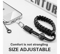 1 Pcs Appareil Photo Ajustable Dragonne Poignet, Sangle De Poignet Pour Appareil Photo Avec Boucle A Declenchement Rapide Dragonne Appareil Photo En Nylon Pour Dslr Ou Sans Miroir, Noir[Z2817]