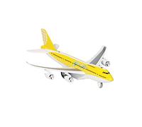 1 pcs Avion en métal avec Moteur à rétrofriction - 18.5 cm avec Son et lumière - Jouet conseillé à partir de 3 Ans