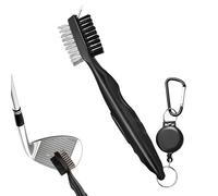 1 Pcs Brosse pour Club de Golf et Rainures Brosse,Nettoyages De Golf pour Brosses De Golf du Club,Double Face, brosses de Nettoyage pour Club de Golf pour Homme