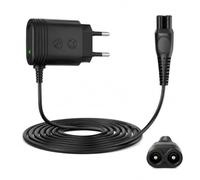 1 Pcs Chargeur 15v pour Hq8505 Compatiblechargeur One Blade Philipp Philips Oneblade Rasoir Tondeuse Barbe Et Cheveux HQ Series MG BT HC S5000 S7000 S9000, Adaptateur Alimentation 2m Sécurisé Voyage