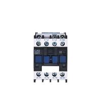 1 PCS CJX2-1210 CJX2-0910 Contactor Coil Voltage 220V 24VAC 1 Phase 380VAC 3 Phase NO NC 9A Din Rail 3P 12A NWPNLXEA(CJX2-0901 220VAC)