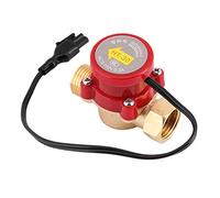 1 PCS Commutateur de Capteur de Débit d'eau Interrupteur avec Détecteur de Débit d'eau Hall Débitmètre pour Le Fil G1 / 2 de Circulation de l'eau de Chauffage Solaire (100V)