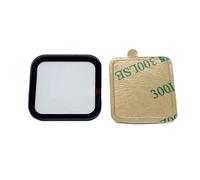 1 PCS Couvercle D'objectif Pièces De Rechange De Réparation en Verre Trempé, Compatible for GoPro, Hero 7 Version Argent Et Blanc Caméra + Ruban Adhésif