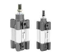 1 pcs CP96SDB Série Vérin Pneumatique Standard Alésage 32mm/40mm/50mm/63mm/80mm/100mm, Course 25-350mm Piston Pneumatique Double Effet(Stroke 350mm,Bore 80mm)