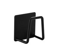 1 PCS Cuisine Noir Acier Inoxydable Éponges Titulaire Auto-adhésif Drain Égouttoir Cuisine Crochets Muraux Accessoires Organisateur De Rangement Générique, normal