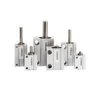 1 PCS CUJB/CDUJB Small Pneumatic Cylinder - Installation-Free, Bore Sizes 6mm, 8mm, 10mm, Stroke Lengths 4-30mm(Stroke 10dmm)