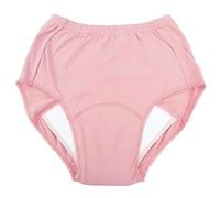1 Pcs Culotte Fuite Urinaire Femme Lavable, Culotte Incontinence Femme, Menstruation Culotte, Sous-Vêtement Rose étanche pour Femme Incontinence, Respirant Lavable
