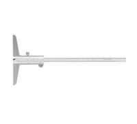 1 pcs de haute précision en acier inoxydable profondeur à l'étrier Vernier pour le processus de machines (0-150 mm)