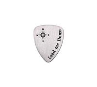 1 Pcs Décorations Accessoires pour Instruments de Musique nationaux Pics Guitare Pics Guitare 'Lead Me Home' Portable et utileDesign Pratique