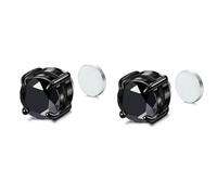 1 PCS Diamant Boucles d'oreilles à Goupille avec Faux Piercing pour Homme Femme Boucles d'oreilles Rondes Sans Bijoux de Mode Pénétration Durability