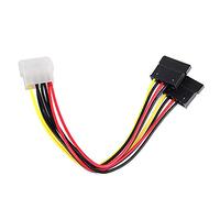 1 Pcs Dual Head SATA Splitter Câble d'alimentation SATA vers Adaptateur de câble d'alimentationBien géré