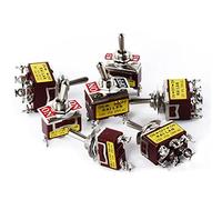 1 PCS E-TEN1021 15A 250V SPST 2 4 6 Terminal ON Off Interrupteur à bascule Capuchon étanche autobloquant(1 Pcs 302)