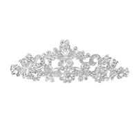 1 PCS Élégant Cristal Strass Princesse Couronne Chic De Mariage Couronne Chapeaux Bijoux De Cheveux pour la Mariée Bal Party Show Nouveau Libéré et PopulaireDeft a été traité