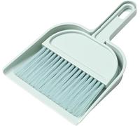 1 Pcs Ensemble Mini Pelle à poussière et Brosse Brosse de Nettoyage Portable et Combinaison de Pelle à poussière avec Manche en Bambou
