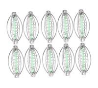 1 PCS Feeder De P¡§oche En Acier Inoxydable Printemps De P¡§oche Appat Cage Titulaire Lanterne Appat Cage avec Lumineux Pendentif Perle De P¡§oche Accessoire(S)Autres out