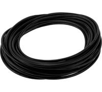 1 Pcs fil de masses Universel 16Awg Pour Autoradio, Automobile, Enceintes De Voiture Fil D'Alimentation Entièrement Isolé & Gaine Douce Au Toucher Tc Noir 26Ft