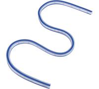 1 PCs Flexible Kunststoffkurvenregel Lineal -Zeichnungsmaßnahme Messwerkzeughandwerksvorräte (60 cm)