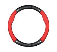 1 Pcs Housse Volant pour VW pour T-Roc pour T-Cross pour Tacqua pour Tayron(Forme Ronde - Rouge)