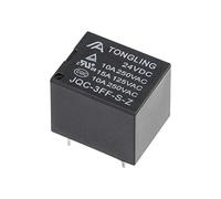 1 Pcs JQC-3FF-S-Z DC 24V Bobine SPDT 5 Broches PCB Relais de Puissance Électromagnétique