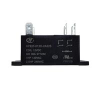 1 pcs/lot Relais HF92F-012D-2A22S 12VDC 6 broches 30A 277VAC