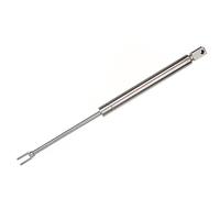 1 pcs lucarne fenêtre ressort à gaz 316 tige en acier inoxydable panneau d'affichage tige de support armoire rabat supérieur porte ressort à gaz fermer charnières(400 Mm,800 N)
