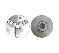 1 PCS Mandrin de tour à bois K01-50 3 mors 4 | Autocentrant Manuel À spirale Mini(K01-63)