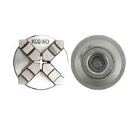 1 PCS Mandrin de tour à bois K01-50 3 mors 4 | Autocentrant Manuel À spirale Mini(K02-50)