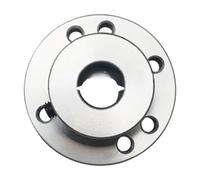 1 PCS Mandrin de tour à bois K01-50 3 mors Autocentrant | 50/63/80/10 mm 1.94/2.48/3.15/3.94 ft Manuel À spirale Mini(100Link Diameter16)