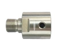 1 PCS Mandrin de tour à bois K02-50 4 mors Autocentrant | 50/63/80/10 mm 1.94/2.48/3.15/3.94 ft Manuel À spirale Mini(50 63Link Diameter10)
