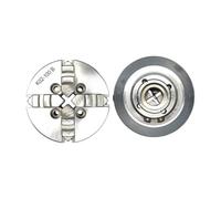 1 PCS Mandrin de tour à bois K02-50 4 mors Autocentrant | 50/63/80/10 mm 1.94/2.48/3.15/3.94 ft Manuel À spirale Mini(K02-100)