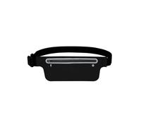 1 pcs Mobile Phone Bag Jogging Belt, Sports Fanny Pack pour hommes et femmes, élastique running belt for mobile phone, running bag jogging bag running accessories running belt, black