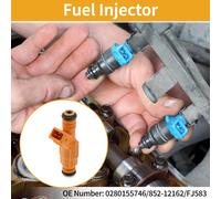 1 Pcs No.0280155746/852-12162/Fj583 Injecteur Carburant Pour Volvo 960 L6 2.9L 1995-1997 Voiture Moteur Débit Correspondance Buse Carburant