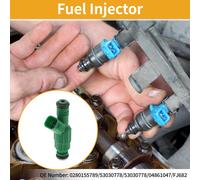 1 Pcs No.0280155789/53030778/53030778/04861047/Fj682 Injecteur Carburant Pour Dodge B1500 1996-1998 V8 5.2L Voiture Moteur Débit Correspondance Buse Carburant