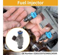 1 Pcs No.0280155976/04891345Aa Injecteur Carburant Pour Dodge Caravan 2.4L 2001-2003 Voiture Moteur Débit Correspondance Buse Carburant