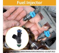 1 Pcs No.04591986Aa/0280158028/812-12138/Fj612 Injecteur Carburant Pour Dodge Avanger 2.7L 3.5L 2008-2010 Voiture Moteur Débit Correspondance Buse Carburant