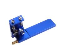 1 Pcs RC Bateau en Alliage D'aluminium Marque 75mm 95mm Métal Aspiration Gouvernail d'eau pour Télécommande RC Bateaux Pièces De Mise À Niveau Accessoires RC(Color1)