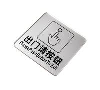1 Pcs Restroom Plaques Signage Men And Women Toilet WC Be Careful Of Slippery Bathroom Squatting Sitting Prompt(8)