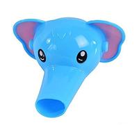 1 PCS Réutilisable En Plastique Dessin Animé Éléphant Robinet Extension Adorable Évier Robinet Pulvérisation D'eau Robinet Extender pour La Décoration Intérieure Bleu
