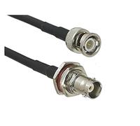 1 PCS Rg58 Câble Bnc Bouchon mâle à Bnc Jack femelle et Bnc Connecteur mâle Rf Câble coaxial droit 6 pouces ~ 5m(Type 2-1pcs,1.5M)