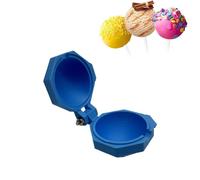 1 PCS rond gâteau Pop moule formes presse, 3D imprimé sphère cercle gâteau Pop Cutter et poussoir, outils de cuisson accessoires pour la maison de cuisson, fêtes d'anniversaire, Desserts de mariage